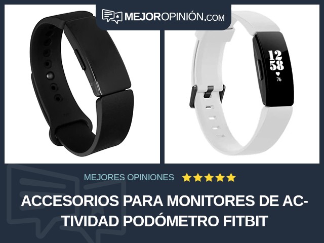 Accesorios para monitores de actividad Podómetro Fitbit