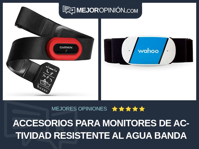 Accesorios para monitores de actividad Resistente al agua Banda para el pecho