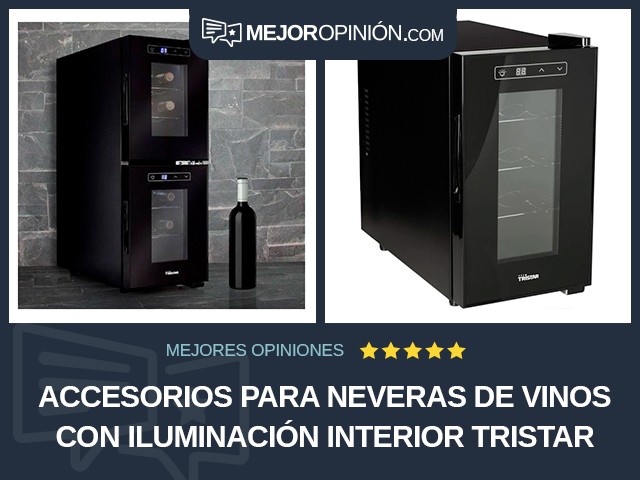 Accesorios para neveras de vinos Con iluminación interior Tristar