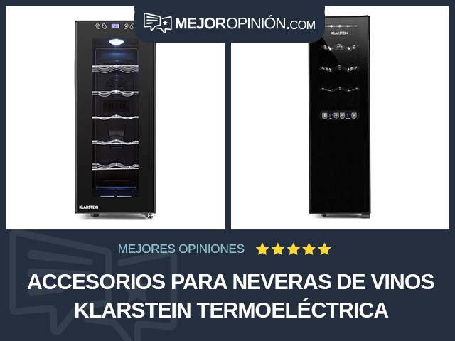 Accesorios para neveras de vinos Klarstein Termoeléctrica