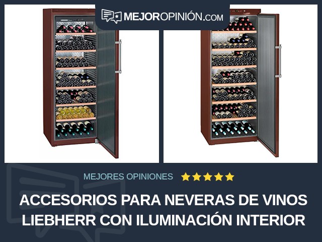 Accesorios para neveras de vinos Liebherr Con iluminación interior