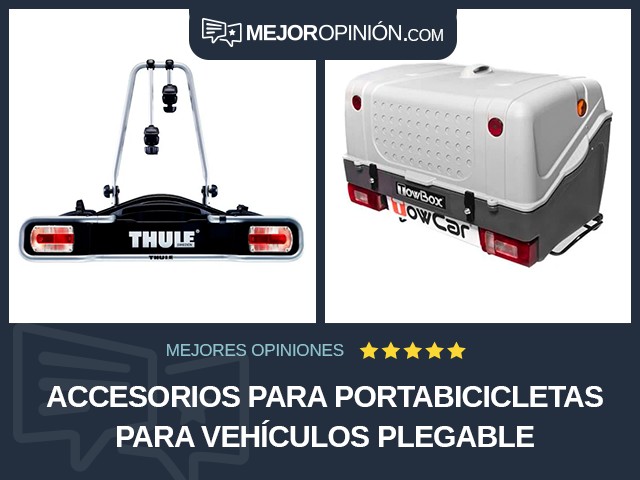 Accesorios para portabicicletas para vehículos Plegable