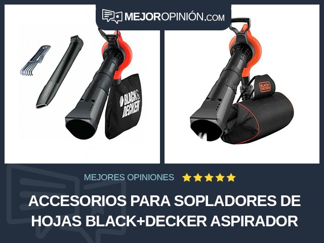 Accesorios para sopladores de hojas BLACK+DECKER Aspirador