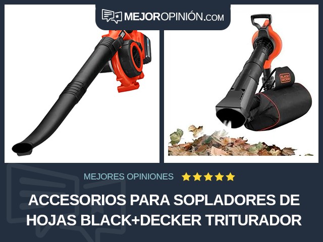 Accesorios para sopladores de hojas BLACK+DECKER Triturador