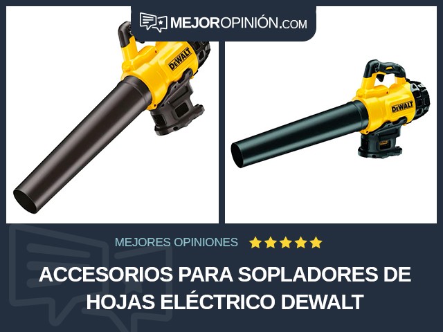 Accesorios para sopladores de hojas Eléctrico DEWALT