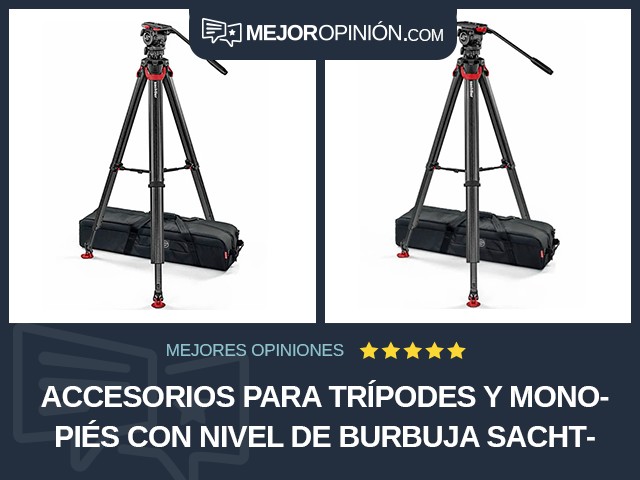 Accesorios para trípodes y monopiés Con nivel de burbuja Sachtler