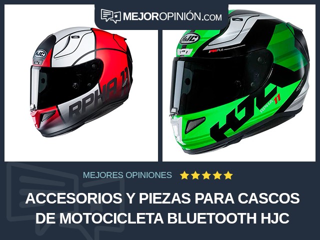 Accesorios y piezas para cascos de motocicleta Bluetooth HJC