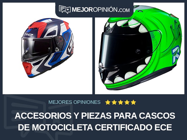 Accesorios y piezas para cascos de motocicleta Certificado ECE Joven