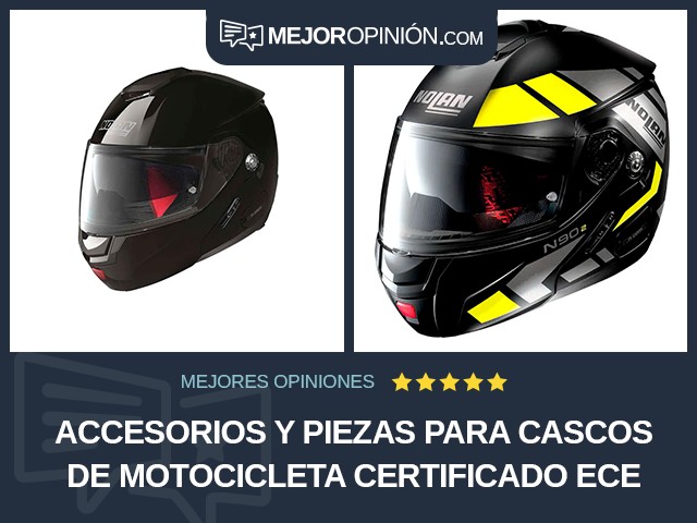 Accesorios y piezas para cascos de motocicleta Certificado ECE Nolan