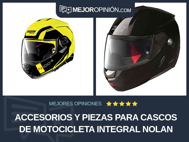 Accesorios y piezas para cascos de motocicleta Integral Nolan