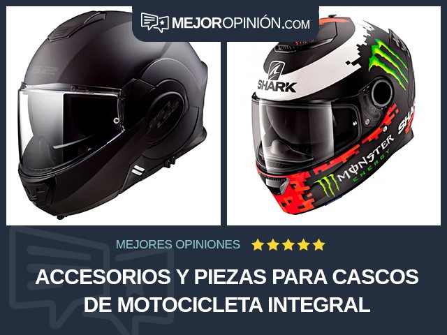 Accesorios y piezas para cascos de motocicleta Integral