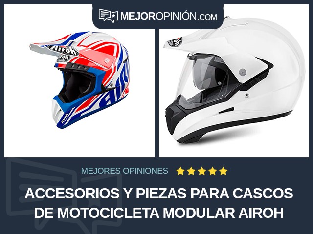 Accesorios y piezas para cascos de motocicleta Modular Airoh