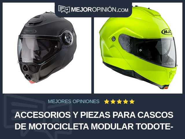 Accesorios y piezas para cascos de motocicleta Modular Todoterreno