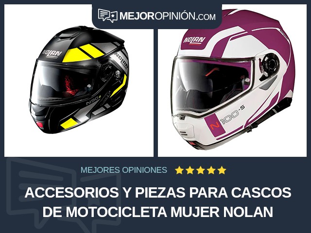 Accesorios y piezas para cascos de motocicleta Mujer Nolan