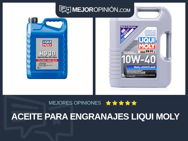 Aceite para engranajes LIQUI MOLY