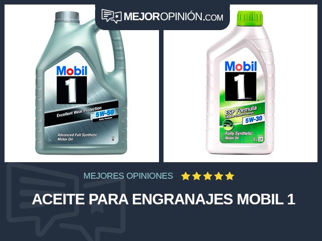 Aceite para engranajes Mobil 1