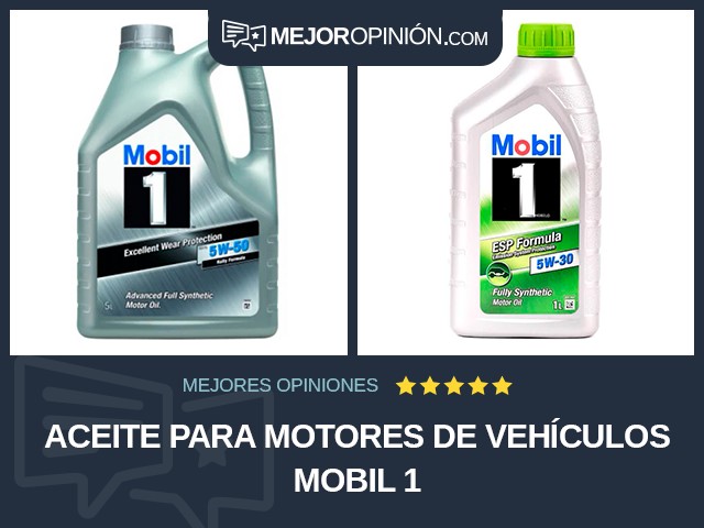 Aceite para motores de vehículos Mobil 1