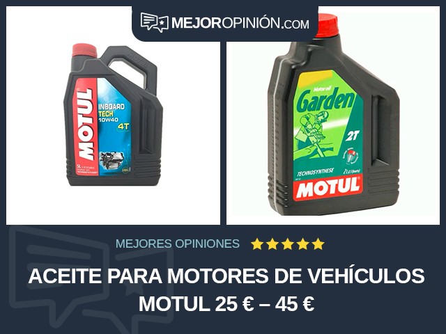 Aceite para motores de vehículos Motul 25 € – 45 €