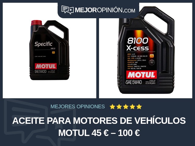 Aceite para motores de vehículos Motul 45 € – 100 €