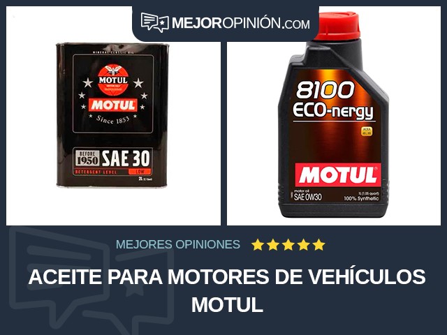 Aceite para motores de vehículos Motul