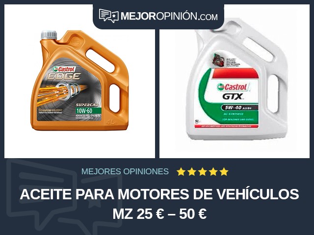 Aceite para motores de vehículos MZ 25 € – 50 €