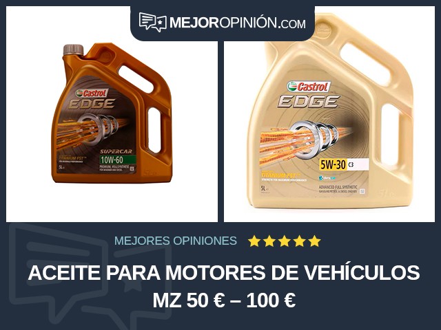 Aceite para motores de vehículos MZ 50 € – 100 €