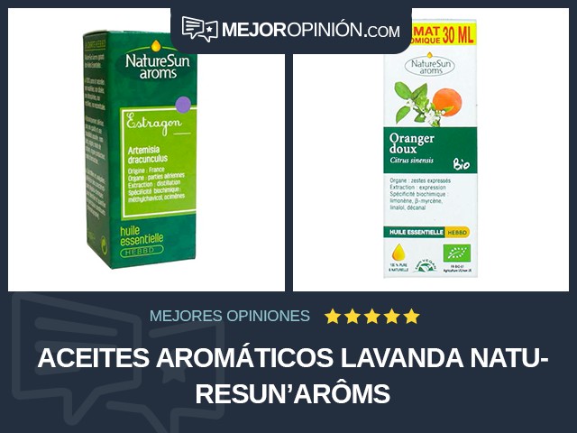 Aceites aromáticos Lavanda NatureSun’arôms