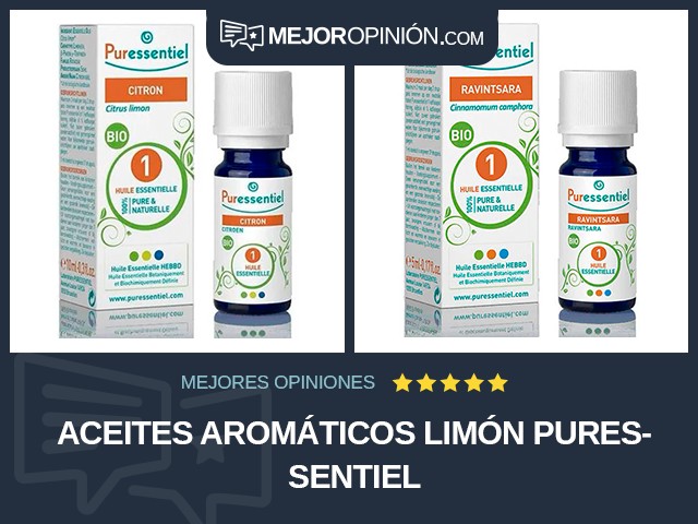 Aceites aromáticos Limón Puressentiel