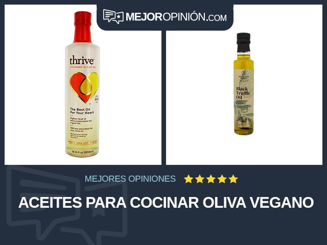 Aceites para cocinar Oliva Vegano