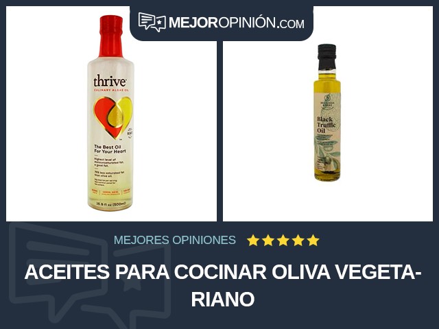 Aceites para cocinar Oliva Vegetariano