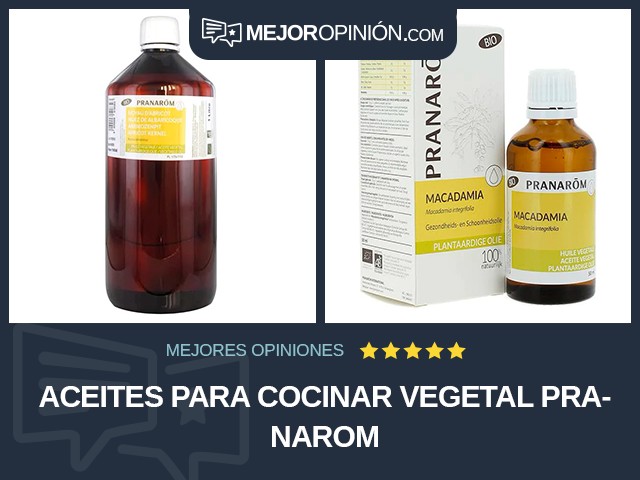 Aceites para cocinar Vegetal Pranarom