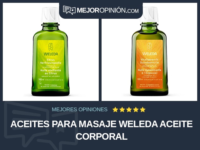 Aceites para masaje Weleda Aceite corporal