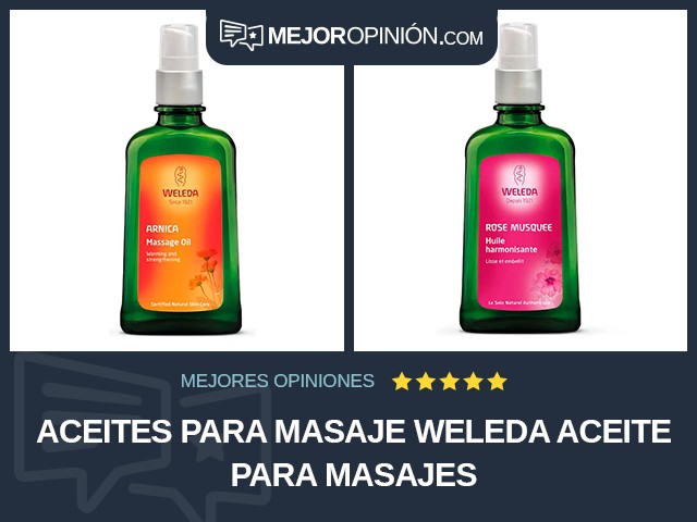 Aceites para masaje Weleda Aceite para masajes