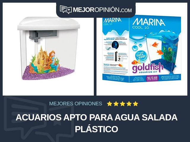 Acuarios Apto para agua salada Plástico