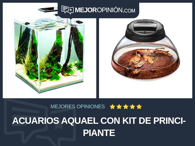 Acuarios AQUAEL Con kit de principiante