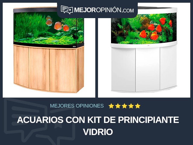 Acuarios Con kit de principiante Vidrio