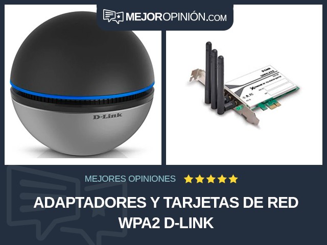 Adaptadores y tarjetas de red WPA2 D-Link