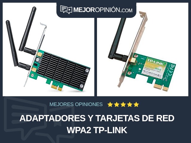 Adaptadores y tarjetas de red WPA2 TP-Link