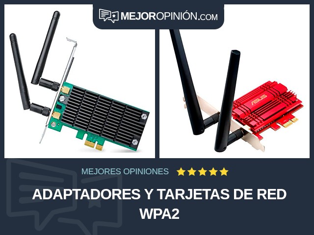 Adaptadores y tarjetas de red WPA2