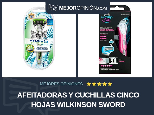 Afeitadoras y cuchillas Cinco hojas Wilkinson Sword