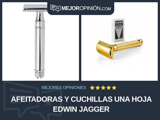 Afeitadoras y cuchillas Una hoja Edwin Jagger