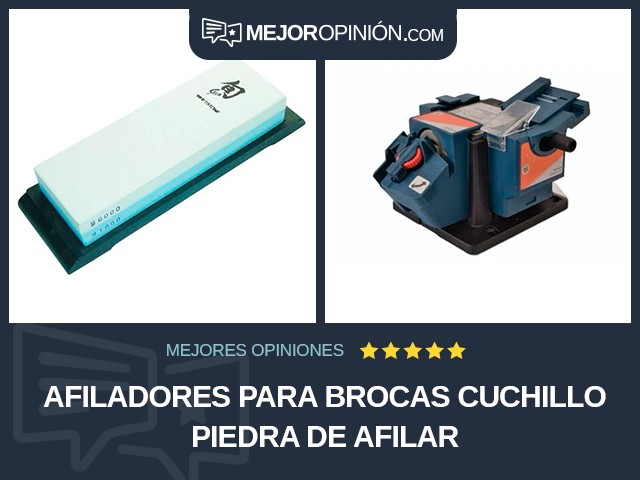 Afiladores para brocas Cuchillo Piedra de afilar