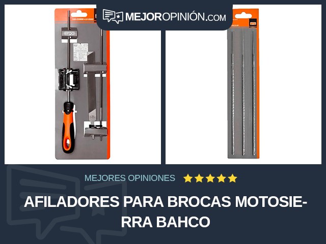 Afiladores para brocas Motosierra Bahco