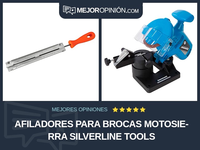 Afiladores para brocas Motosierra Silverline Tools