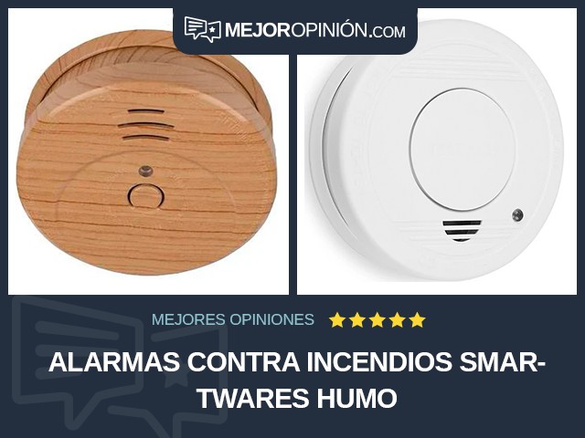 Alarmas contra incendios Smartwares Humo