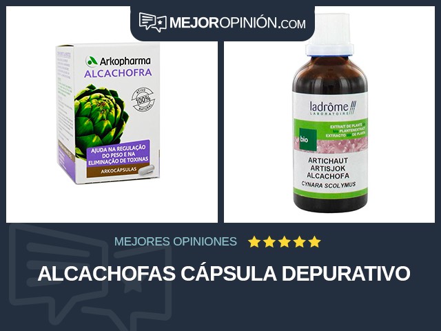 Alcachofas Cápsula Depurativo