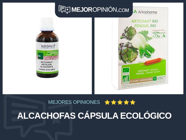 Alcachofas Cápsula Ecológico