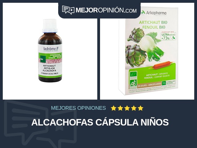 Alcachofas Cápsula Niños