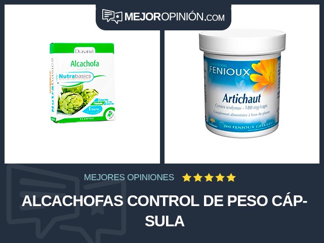 Alcachofas Control de peso Cápsula