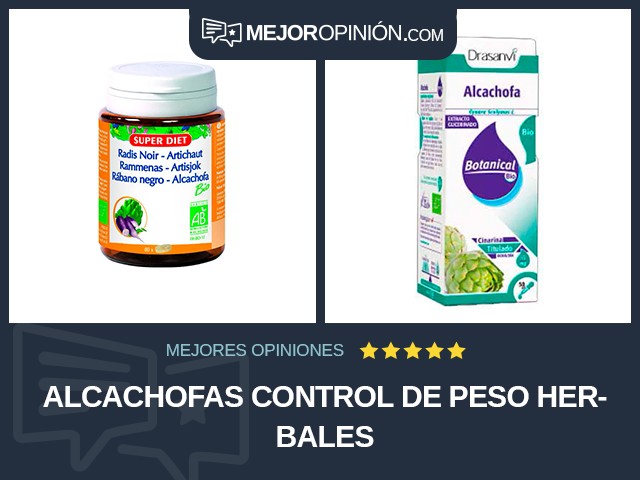 Alcachofas Control de peso Herbales